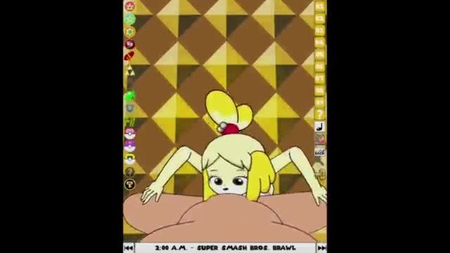 Isabelle animal crossing fuck roulette